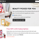 Get $10 or $20 with New Birchbox Subscription using the code FREE100 or FREE200